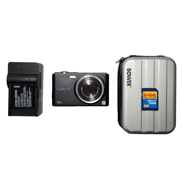 Panasonic LUMIX DMC-SZ3 Tested 16.1 MP Digital Camera With Accessories Pre-owned - Picture 1 of 12